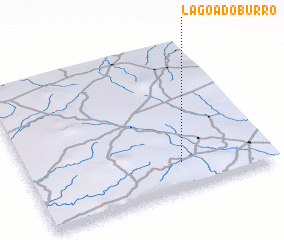 3d view of Lagoa do Burro