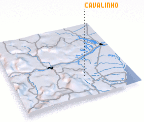 3d view of Cavalinho