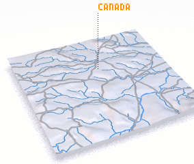 3d view of Canadá