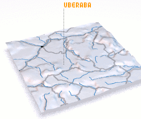 3d view of Uberaba