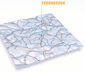 3d view of Serra Verde