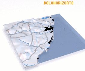 3d view of Belo Horizonte