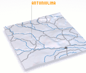 3d view of Antônio Lima