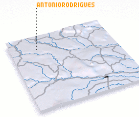 3d view of Antônio Rodrigues