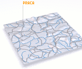 3d view of Praça