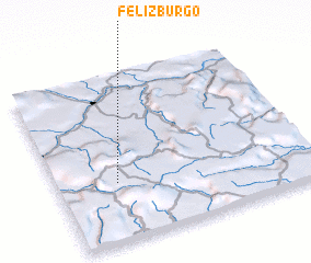 3d view of Felizburgo