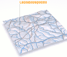 3d view of Lagoa do Vaqueiro