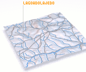 3d view of Lagoa do Lajedo