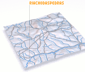 3d view of Riacho das Pedras
