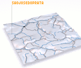 3d view of São José do Prata