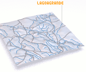 3d view of Lagoa Grande