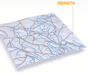 3d view of Ubiraitá