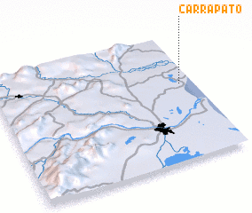 3d view of Carrapato