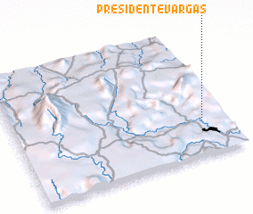 3d view of Presidente Vargas