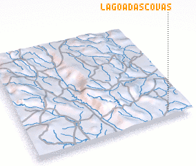 3d view of Lagoa das Covas