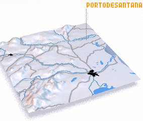 3d view of Pôrto de Santana