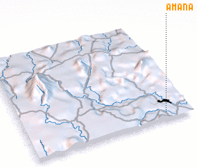 3d view of Amaná