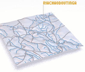 3d view of Riachão do Utinga