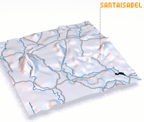 3d view of Santa Isabel