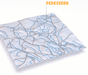 3d view of Pé de Serra