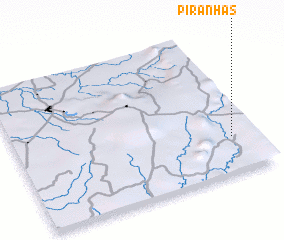 3d view of Piranhas