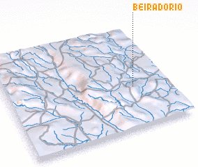 3d view of Beira do Rio