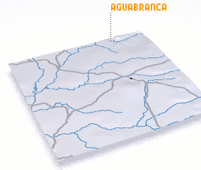 3d view of Água Branca