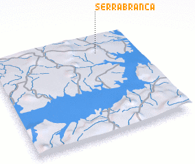 3d view of Serra Branca