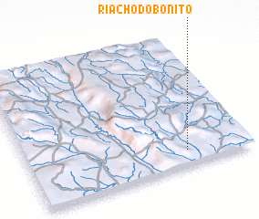 3d view of Riacho do Bonito