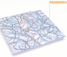 3d view of Pé do Morro