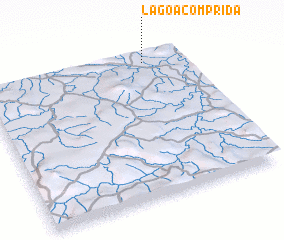 3d view of Lagoa Comprida