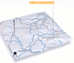 3d view of Vargem Grande