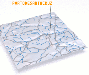 3d view of Pôrto de Santa Cruz