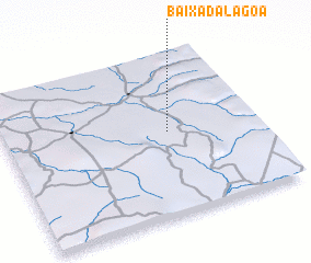 3d view of Baixa da Lagoa