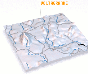 3d view of Volta Grande