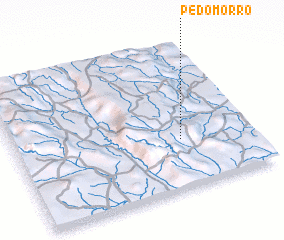 3d view of Pé do Morro