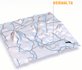 3d view of Beira Alta