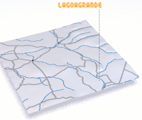 3d view of Lagoa Grande