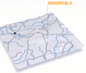 3d view of São Gonçalo