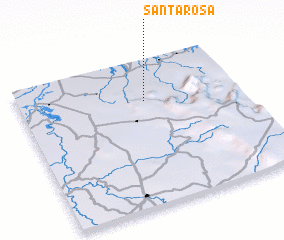 3d view of Santa Rosa