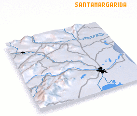 3d view of Santa Margarida