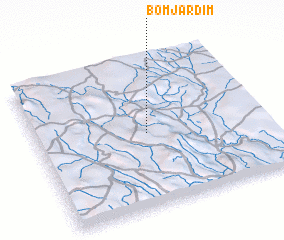 3d view of Bom Jardim