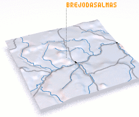 3d view of Brejo das Almas