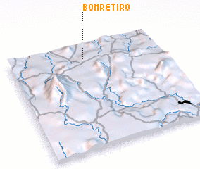 3d view of Bom Retiro