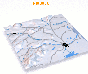 3d view of Rio Doce