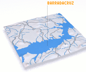 3d view of Barra da Cruz