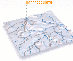 3d view of Barra do Cuieté