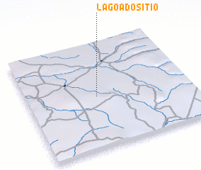 3d view of Lagoa do Sítio