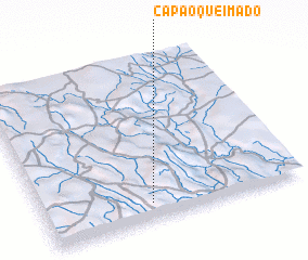3d view of Capão Queimado