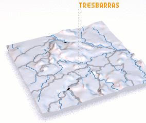 3d view of Três Barras